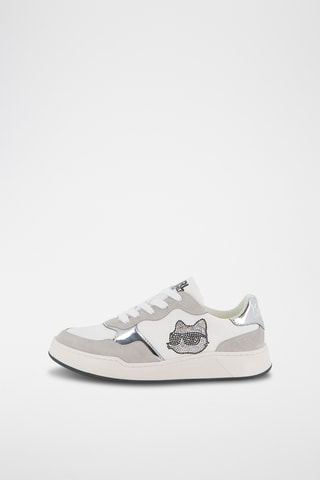 Leren Sneakers - Wit - Karl Lagerfeld