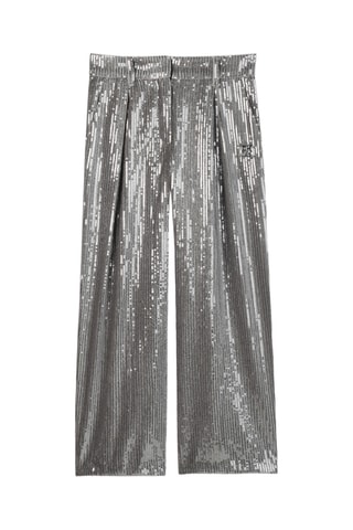 Broek - Zilverkleurig - DKNY