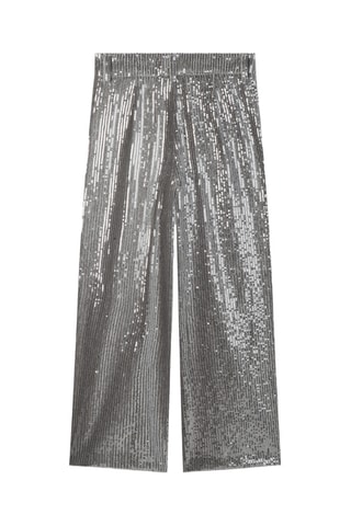 Broek - Zilverkleurig - DKNY