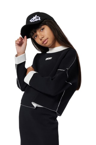 Dubbelzijdige Trui - Zwart en Wit - DKNY