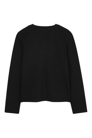 Biologisch Katoenen T-shirt - Zwart - DKNY