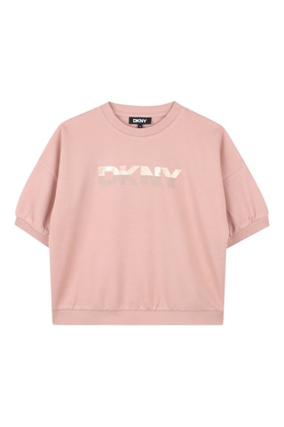 T-shirt - Poederroze - DKNY
