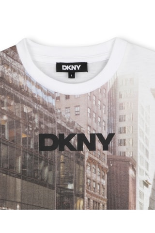 T-shirt - Wit - DKNY