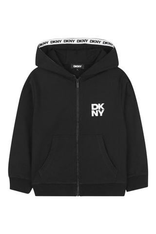 Sweat à capuche - Noir - DKNY