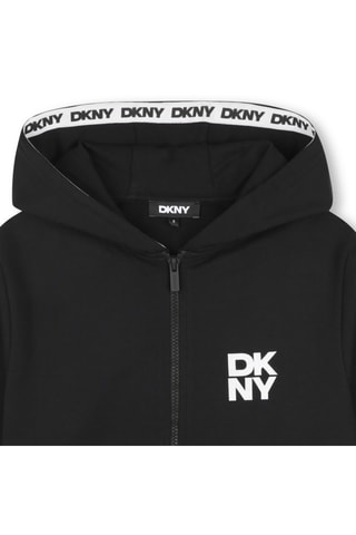 Sweat à capuche - Noir - DKNY