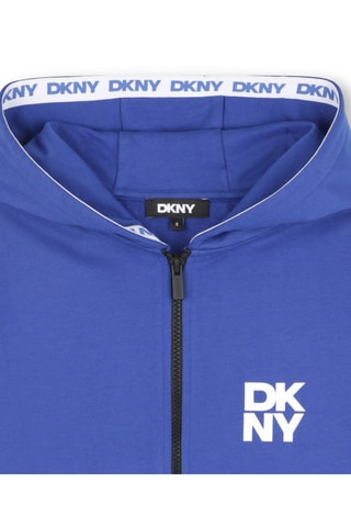 Sweater met Capuchon - Koningsblauw - DKNY