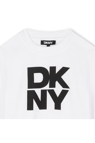 T-shirt - Wit - DKNY