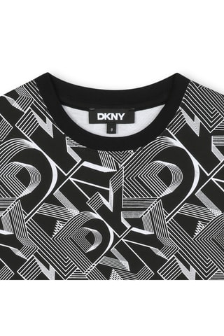 T-shirt - Zwart en Wit - DKNY