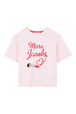 Biologisch Katoenen T-shirt - Roze - Marc Jacobs