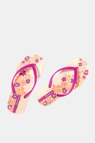 Infradito Ipanema Classic Happy -  Beige e fucsia