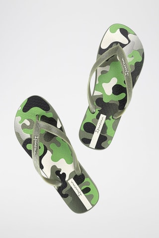 Infradito Ipanema Tropical II -  Verde chiaro e beige