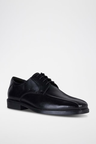 Stringate in pelle Brandolf - Nero - Geox
