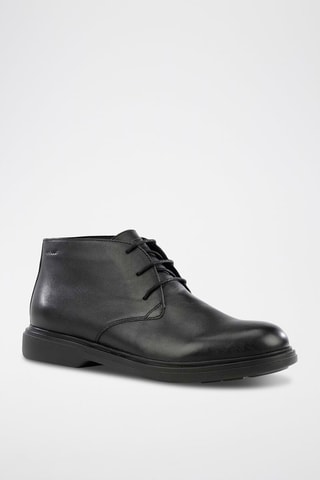 Stringate in pelle U Ottavio B - Nero - Geox