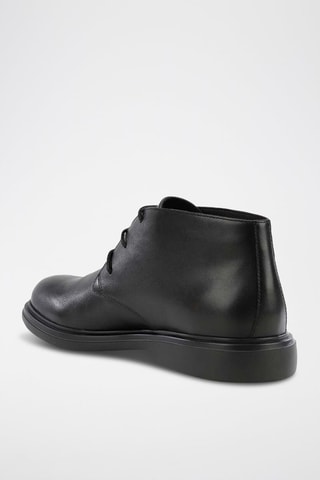 Stringate in pelle U Ottavio B - Nero - Geox
