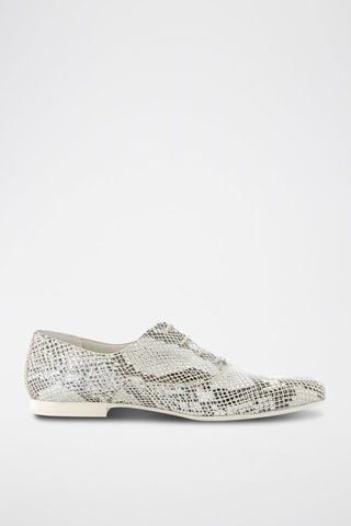Oxford in pelle Caprice - Grigio chiaro