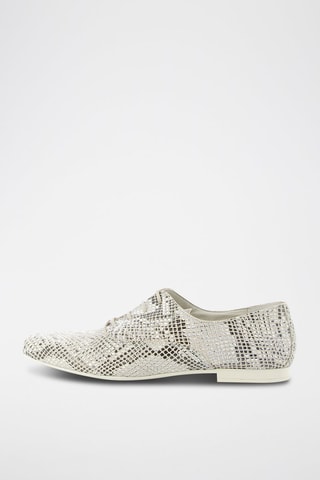Oxford in pelle Caprice - Grigio chiaro