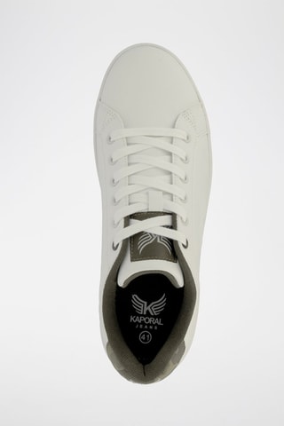 Sneakers Cybdia - Bianco e kaki