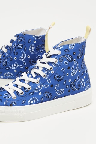 Sneakers alte - Cobalto
