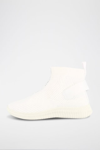 Sneakers a calza Kendall + Kylie - Bianco