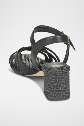 Sandali con tacco Zaggi - Nero - Cosmoparis
