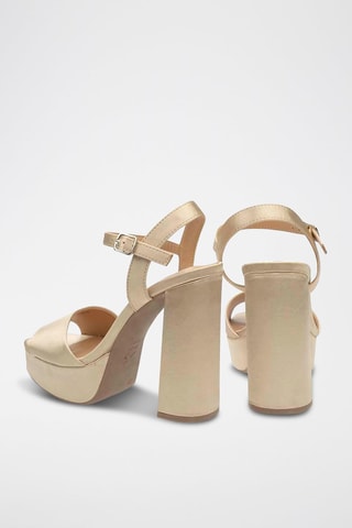 Sandali con tacco S.Tex - Beige