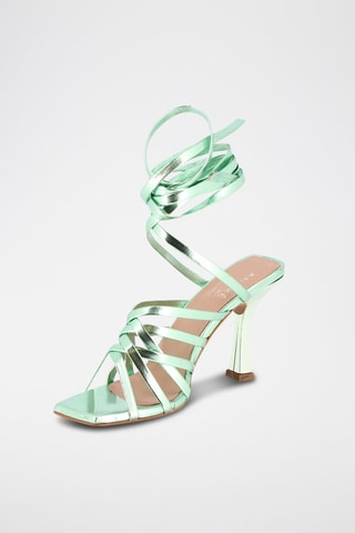 Sandali con tacco in pelle Emily - Vrerde 