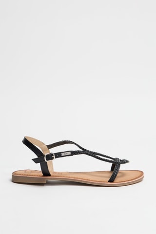 Sandali in pelle Beriza - Nero