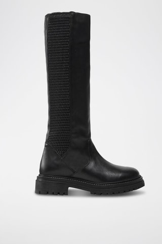 Stivali in pelle - Nero - Geox
