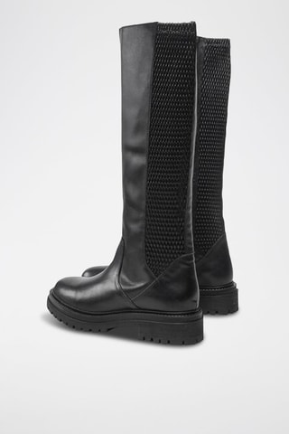 Stivali in pelle - Nero - Geox