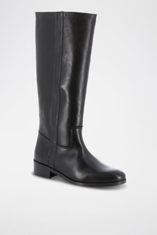 Stivaletti in pelle Ingrid - Nero