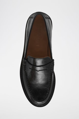 Mocassini in pelle Madison - Nero