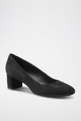 Décolleté in pelle scamosciata Pheby - Nero - Geox