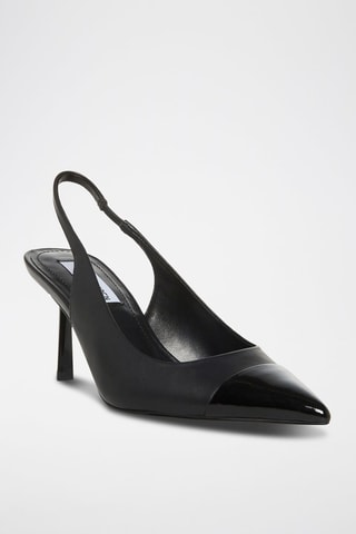 Décolleté in pelle Kling - Nero