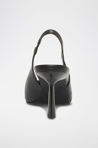 Décolleté in pelle Kling - Nero
