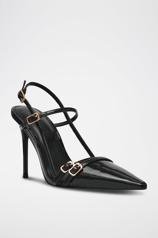 Décolleté in vernice Deagan - Nero