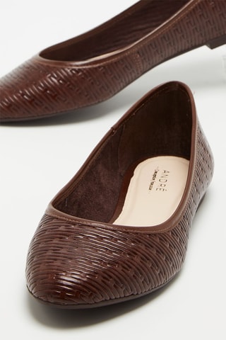 Ballerine in pelle - Marrone