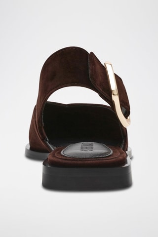 Ballerine in camoscio Shay - Marrone