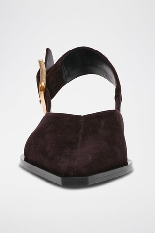 Ballerine in camoscio Shay - Marrone