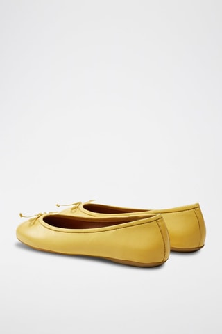 Ballerine in pelle Palmaria - Giallo - Geox