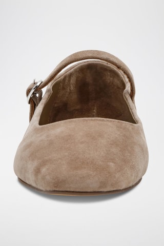 Scarpe baby in pelle scamosciata - Taupe