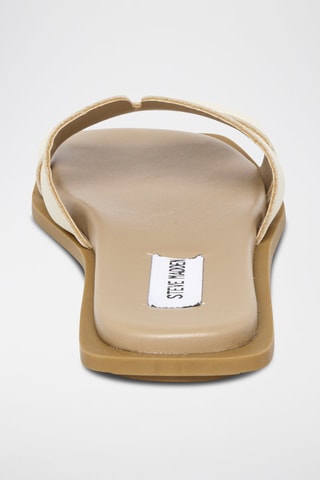 Ciabatte in pelle scamosciata  Sofia - Beige
