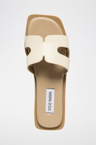 Ciabatte in pelle scamosciata  Sofia - Beige