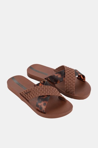 Sandalias Ipanema Sense Slide -  Marrón
