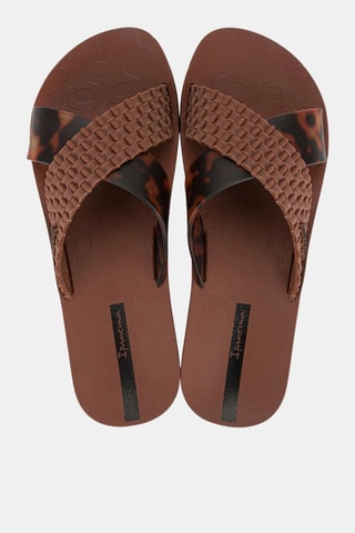 Sandalias Ipanema Sense Slide -  Marrón