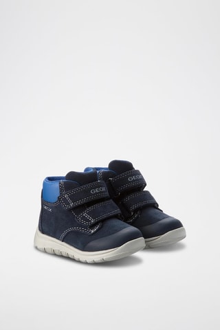 Stivaletti in pelle scamoscaita Xunday - Blu notte - Geox