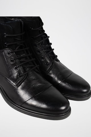 Stivaletti in pelle Terence B - Nero - Geox