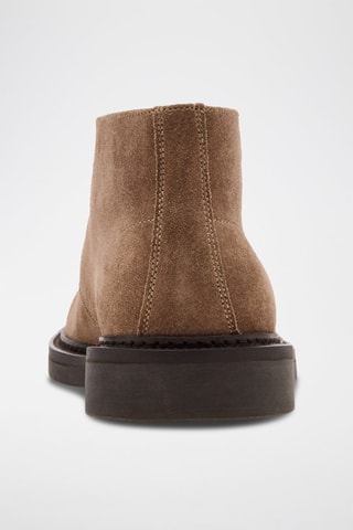 Stivaletti in pelle scamosciata Ruben - Taupe