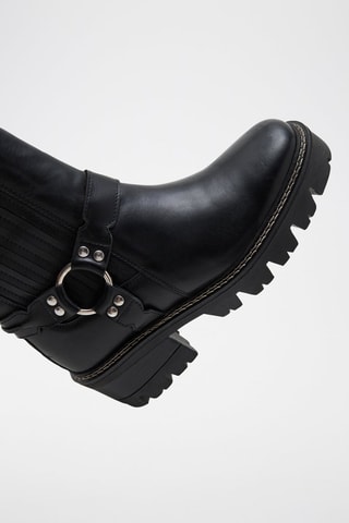 Stivaletti Beatles in pelle Joey - Nero