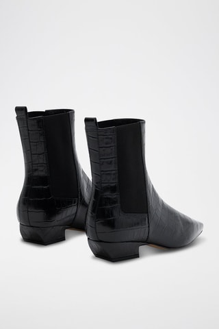 Bottines Chelsea en cuir Key - Noir