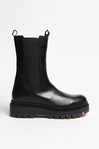 Botines de piel - Negro - Innuovo
